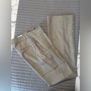 White House Black “The Boot” cut Light Tan/Gold hue Pants